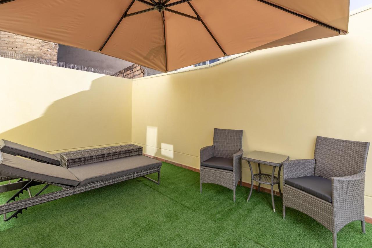 Gorgeous Apt With A Large Private Terrace Walencja Zewnętrze zdjęcie