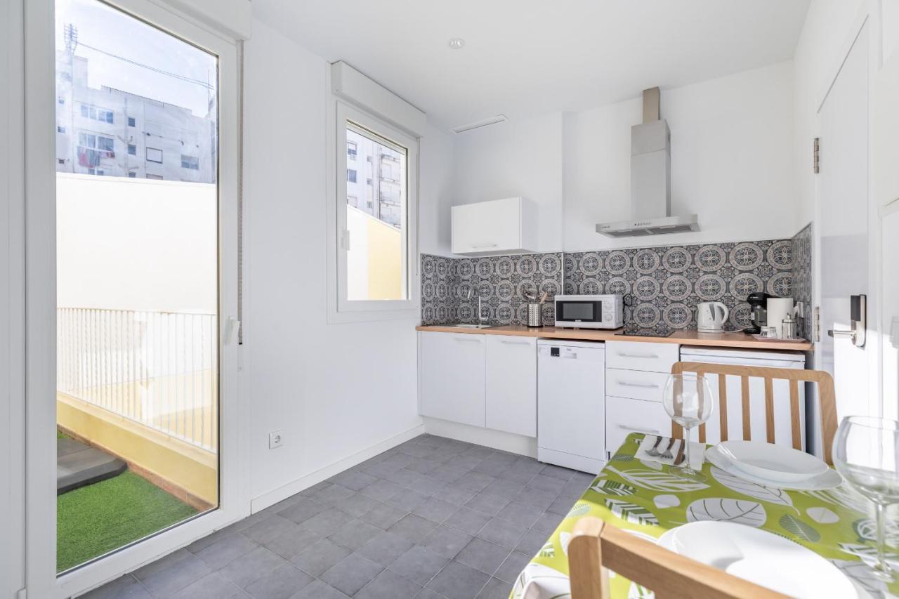 Gorgeous Apt With A Large Private Terrace Walencja Zewnętrze zdjęcie